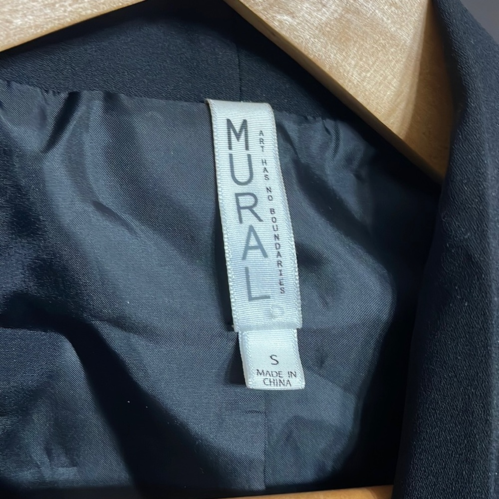 Mural art has no boundaries blazer coat